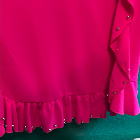 TCEC boutique Pink Ruffle Dress - Picture 4 of 5